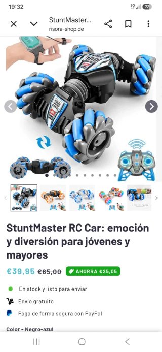 Coche Stunt Twist Swing 4WD