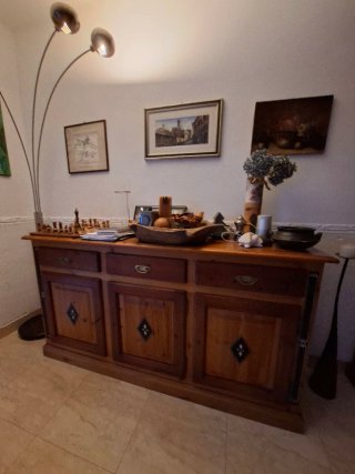 Aparador y Repostero Madera Roble