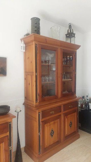 Aparador y Repostero Madera Roble