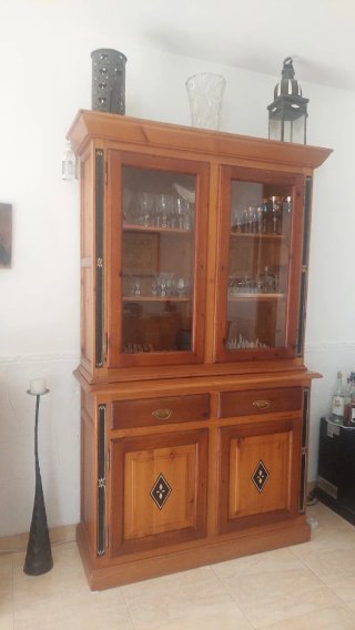 Aparador y Repostero Madera Roble