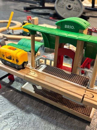 Lote Circuito Tren Madera BRIO