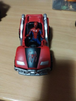 Coche Spiderman con Muñeco