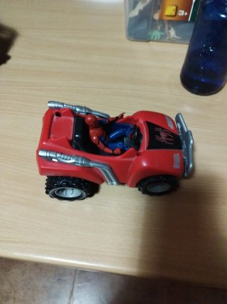 Coche Spiderman con Muñeco