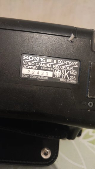 Videocámara Sony Handycam Video 8
