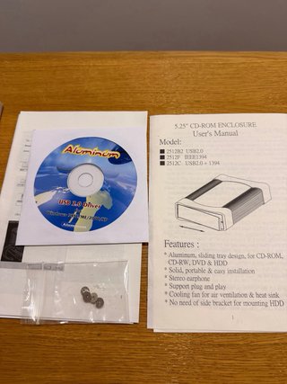 Grabadora externa de CD/DVD VENUS DS5