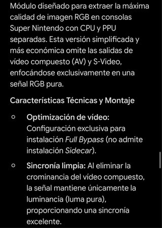 SNEDGE Edge Enhancer SNES SFC RGB BYPASS