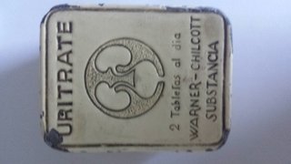 Pisapapeles Farmacia Uritrate Antiguo