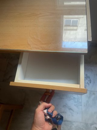 Escritorio de madera, regalo silla