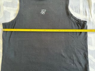 Camiseta tirantes SikSilk negra