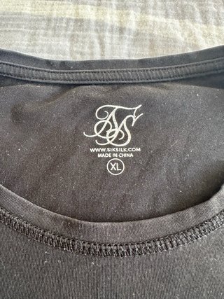 Camiseta tirantes SikSilk negra