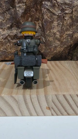 Moto Playmobil Segunda Guerra Mundial