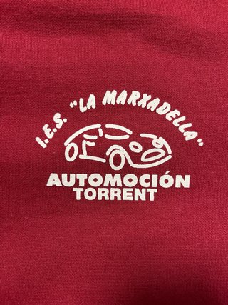 Sudadera IES La Marxadella Automoción Torrent