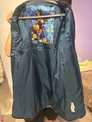 Abrigo Desigual Multicolor Talla Única