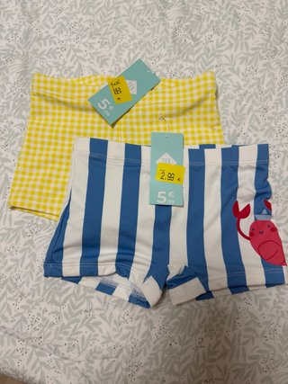 Bañadores infantiles (2 unidades)