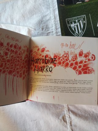 Lote Athletic Club de Bilbao. Póster, cd, y libro.