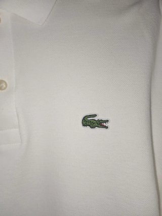 Polo blanco Lacoste