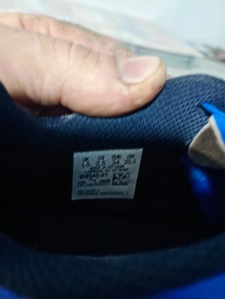 Zapatillas Puma niño tacos azul/rojo