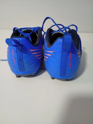 Zapatillas Puma niño tacos azul/rojo