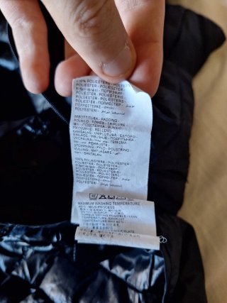 Piumino leggero OVS nero