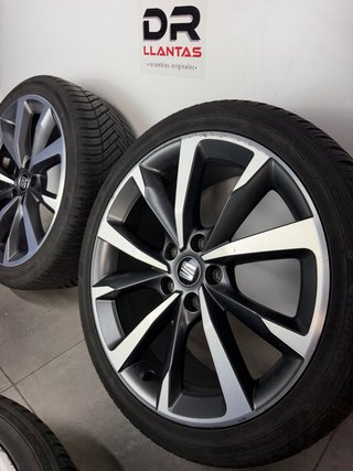 LLANTAS SEAT LEON FR 18 ORIGIANALES CON NEUMÁTICOS