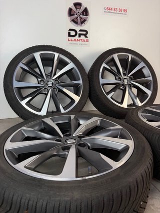 LLANTAS SEAT LEON FR 18 ORIGIANALES CON NEUMÁTICOS