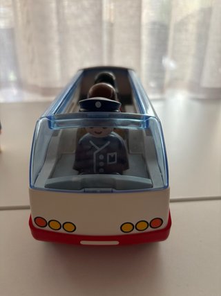 Autobús Playmobil con figuras