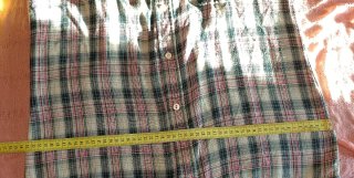 Camisa cuadros estilo grunge unisex talla única