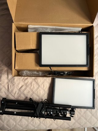 2 Focos LED Fotografía + Trípode