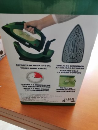 Plancha de vapor inalambrica Air Vapore