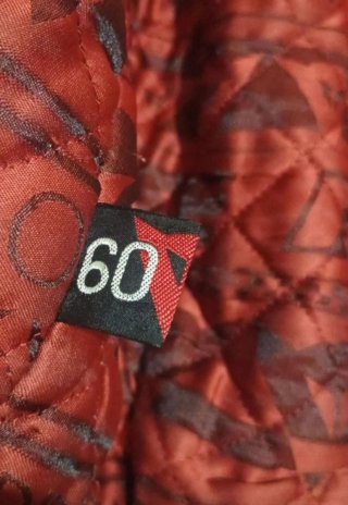 Giacca biker Dainese vera pelle color prugna!