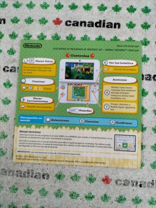 Animal Crossing: New Leaf Nintendo 3DS