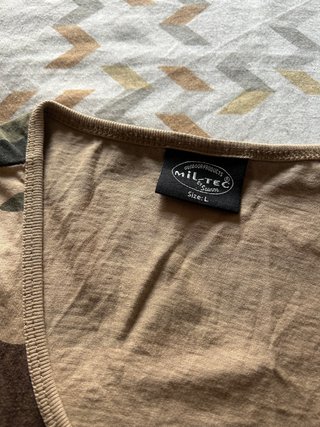 Camiseta sin mangas camuflaje Talla L