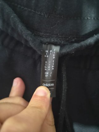 Pantaloni tuta Adidas neri