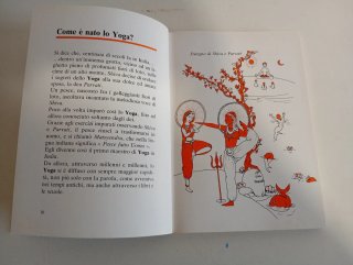 Libro de yoga para niños en italiano