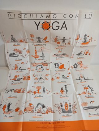 Libro de yoga para niños en italiano