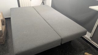Sofá Cama IKEA ÄLVDALEN Gris