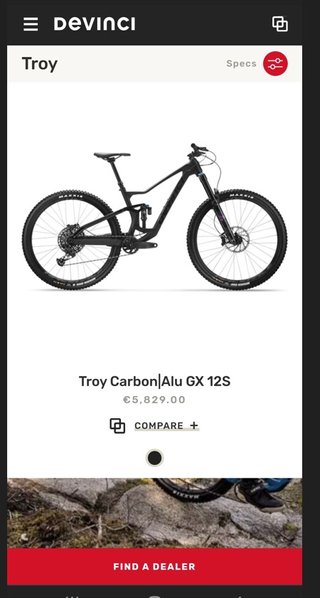 ​Bicicleta Montaña Devinci Troy Black Edition 2022