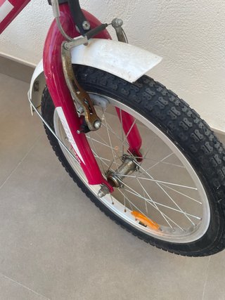 Bicicleta infantil rosa 18 RUNFIT