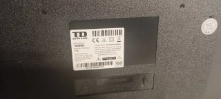 TD Systems TV 40 Smart TV. Medidas 64x106,5x12