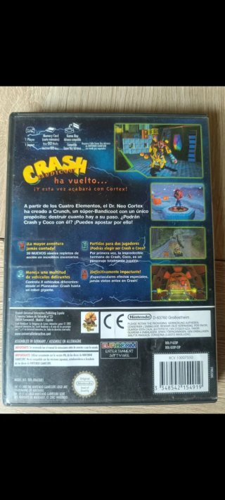 Crash Bandicoot: La Venganza de Cortex - GameCube