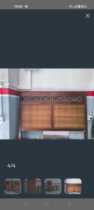 Cabecero Banak Importa Madera y Rattan