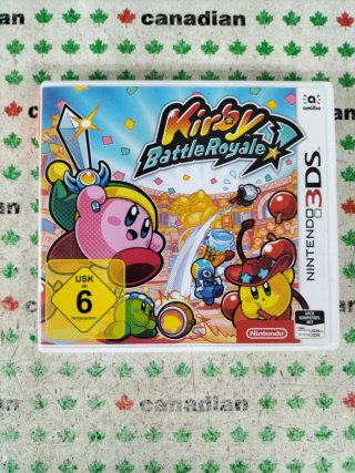 Kirby Battle Royale Nintendo 3DS Aleman