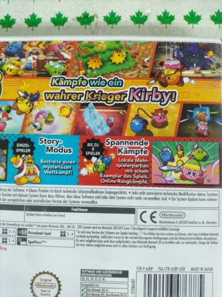 Kirby Battle Royale Nintendo 3DS Aleman