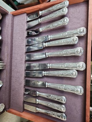 CUBERTERÍA KINGS PLATA INGLESA