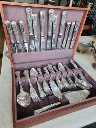 CUBERTERÍA KINGS PLATA INGLESA
