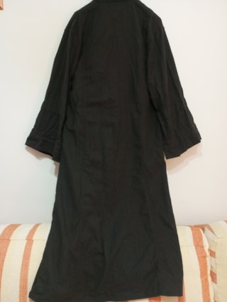 Ropón Oberon Negro Lona Talla Única