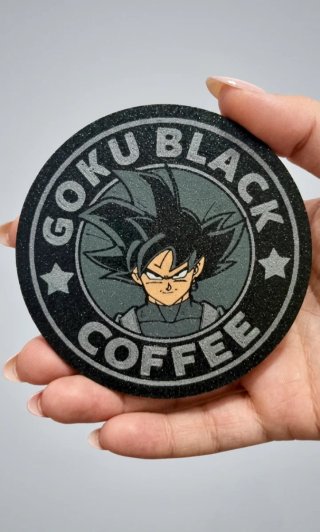 Posavasos Goku Black Coffee