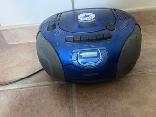 Radio Cassette Thomson Azul