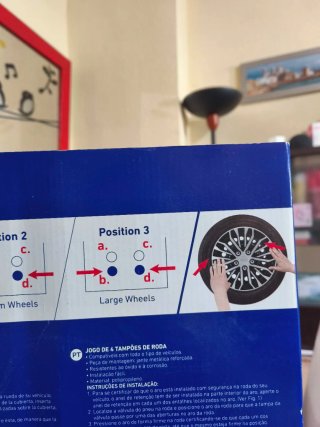 Tapacubos Sparco a estrenar