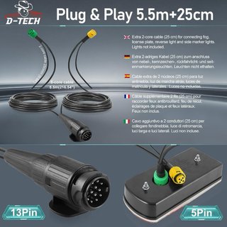 NUEVO! (67€) Pilotos LED Remolque Camión